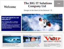 Tablet Screenshot of bigitsolutions.net